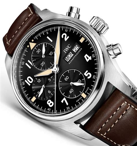 iwc fliegherchronograph pilot spitfire art.iw115|iwc spitfire watch.